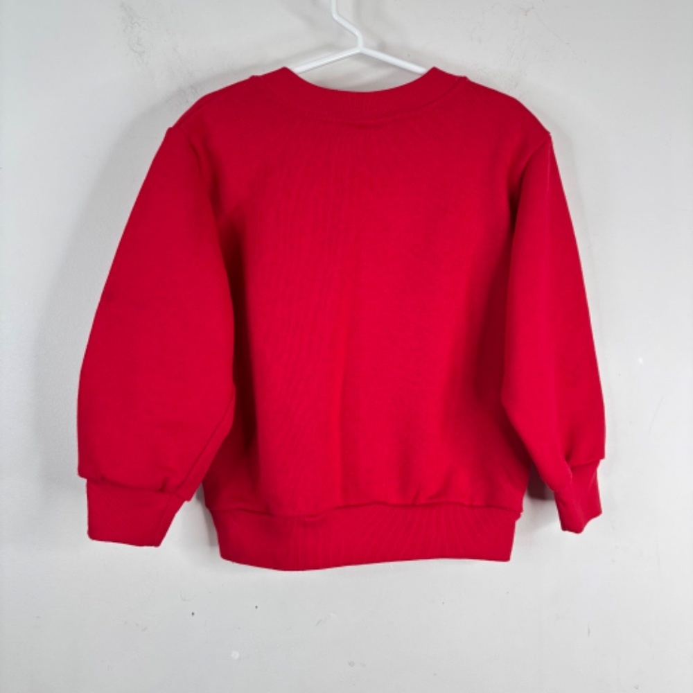 VTG 90s Kellys Kids Matching Set 4/5 Crewneck Corduroy Shorts Back to School ABC - Picture 4 of 16